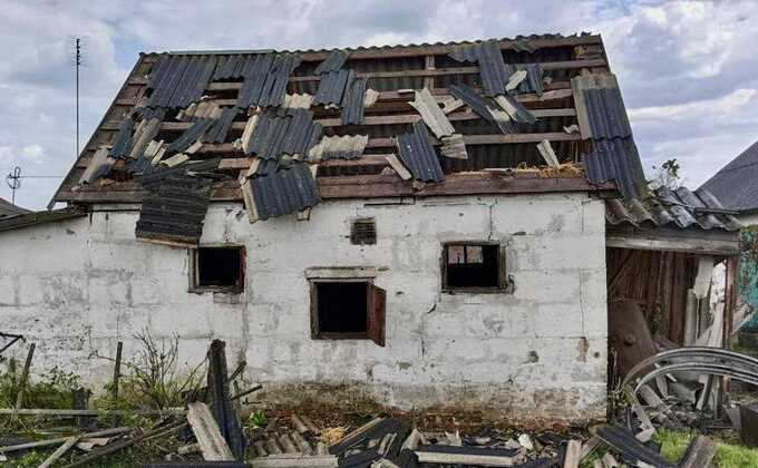 Деревня в Брянской области попала под обстрел